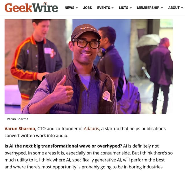 Transformational or overhyped? How these geeks at Seattleβs giant βFounders Bashβ think about AI